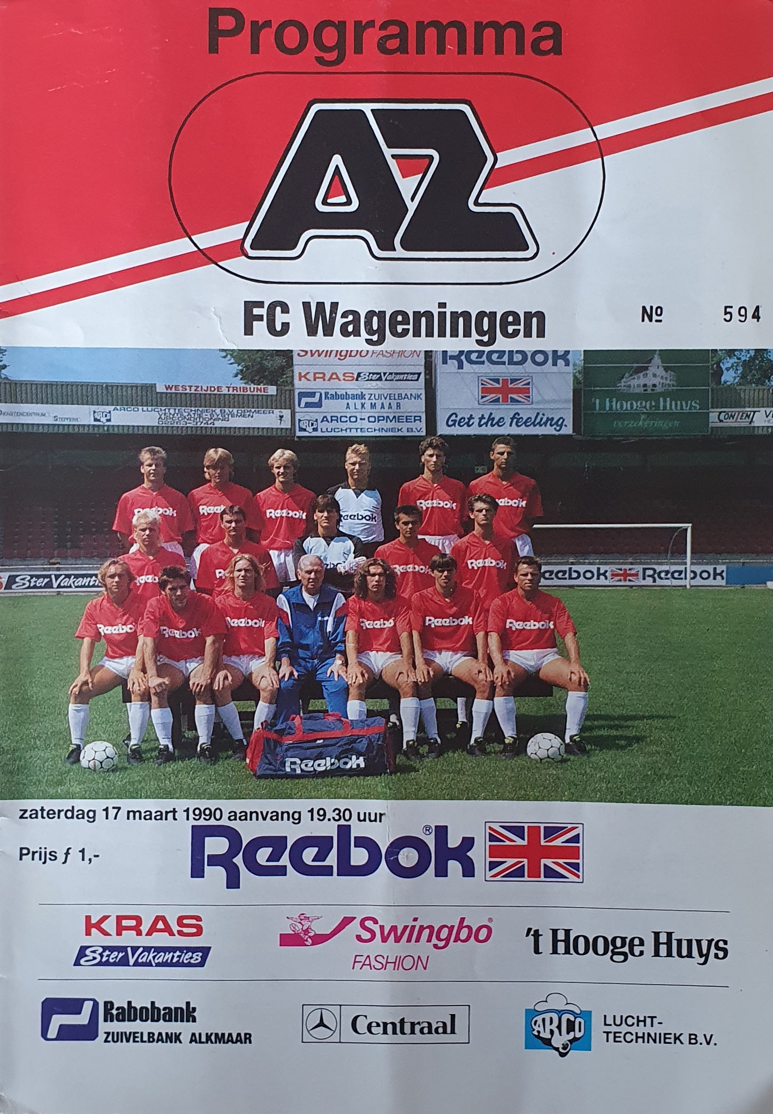 AZ Programma 17-maa-1990 Wageningen